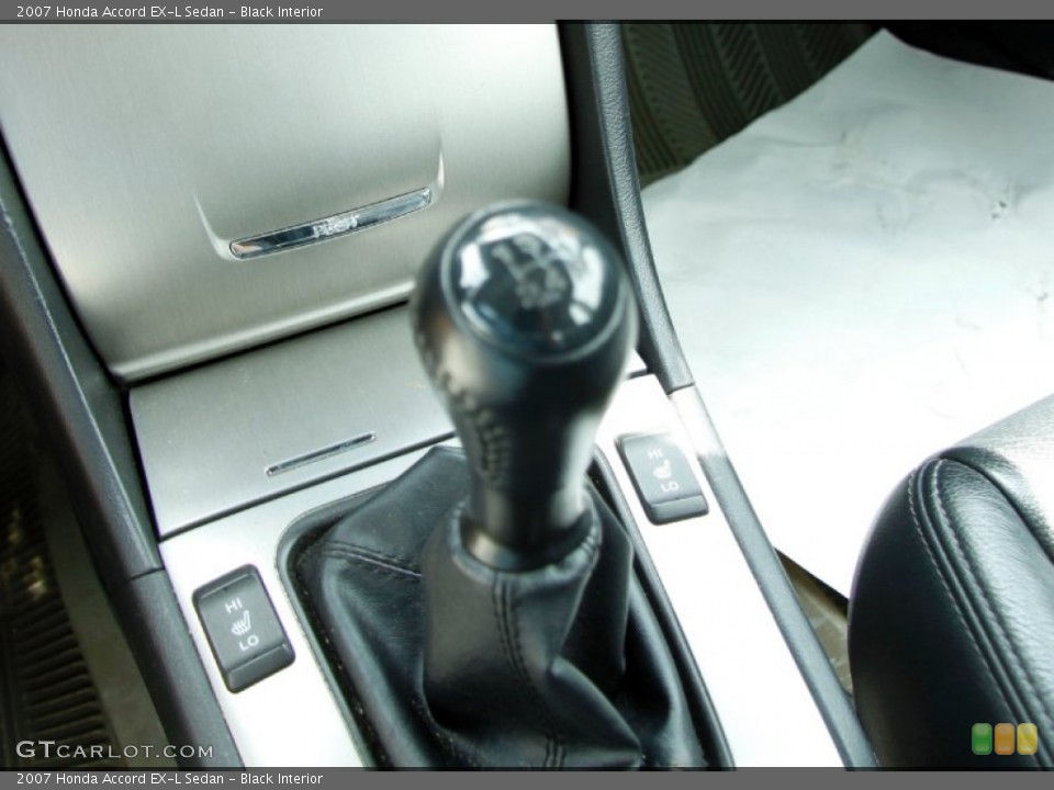 Black Interior Transmission for the 2007 Honda Accord EX-L Sedan #52124047