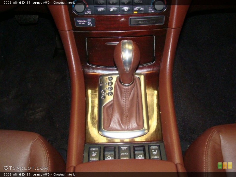 Chestnut Interior Transmission for the 2008 Infiniti EX 35 Journey AWD #52124137