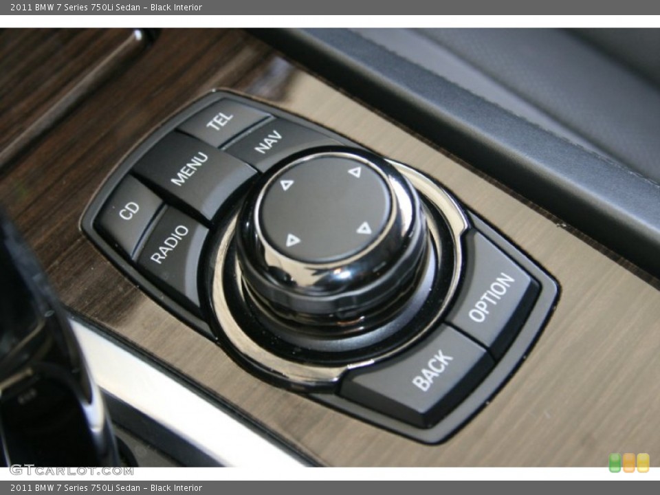 Black Interior Controls for the 2011 BMW 7 Series 750Li Sedan #52124377