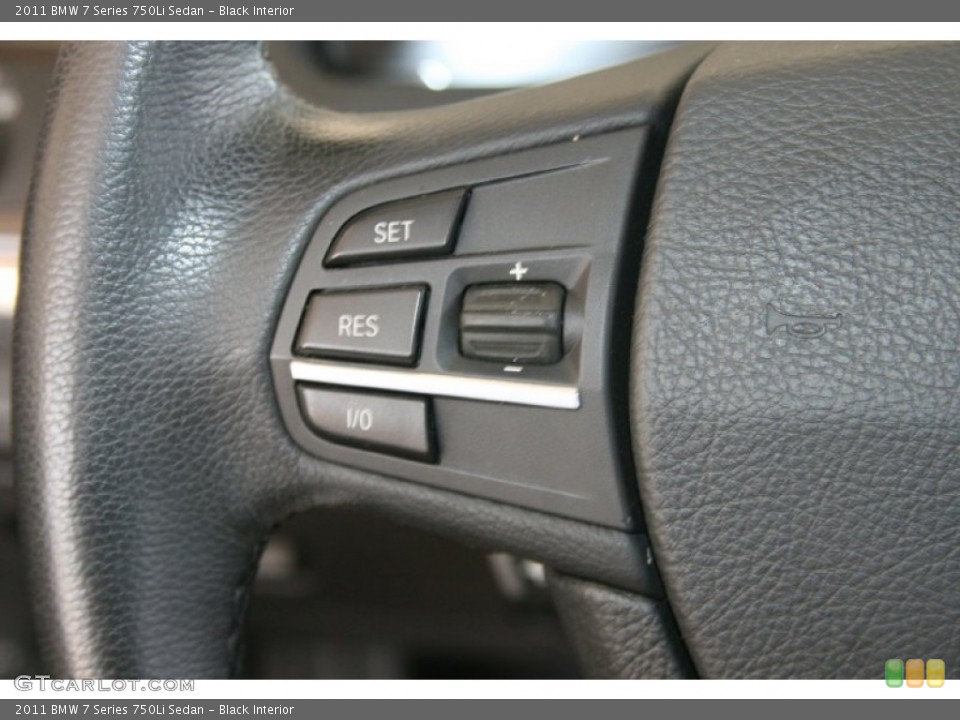 Black Interior Controls for the 2011 BMW 7 Series 750Li Sedan #52124443