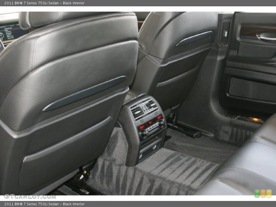 Black Interior Photo for the 2011 BMW 7 Series 750Li Sedan #52124473