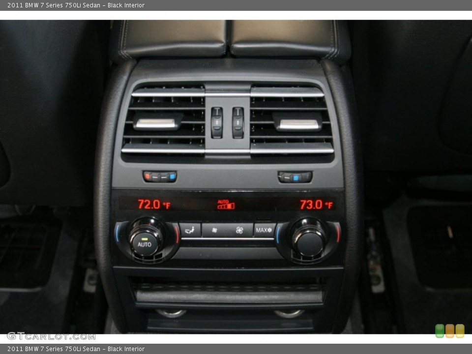Black Interior Controls for the 2011 BMW 7 Series 750Li Sedan #52124536