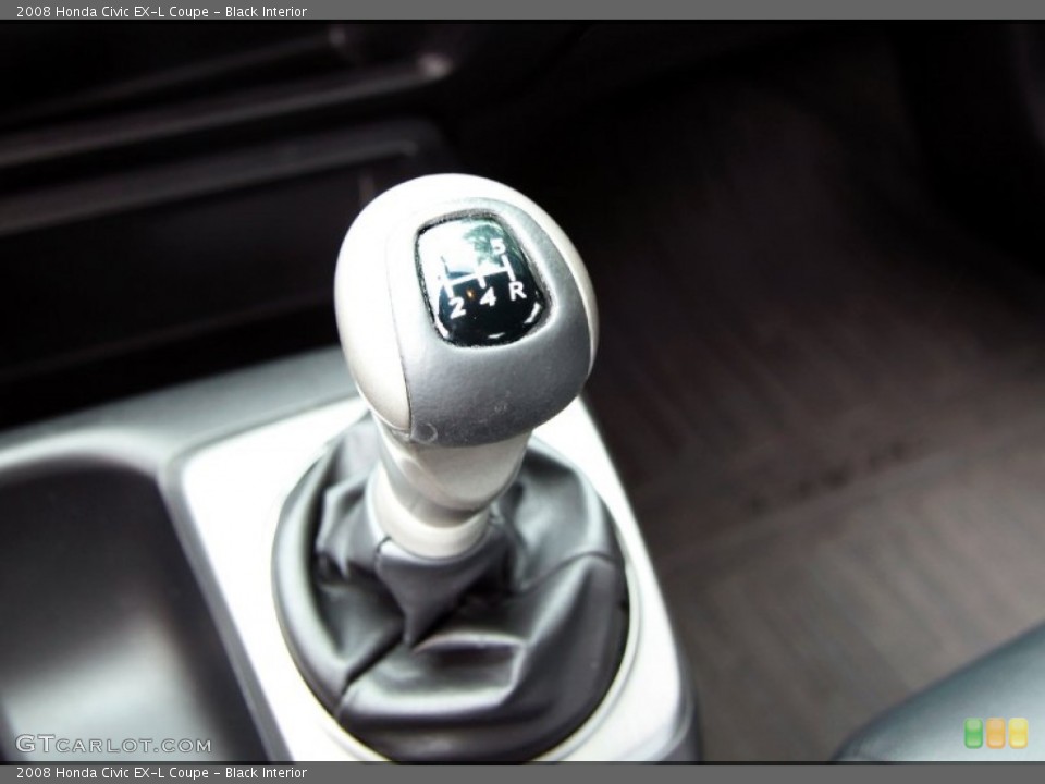 Black Interior Transmission for the 2008 Honda Civic EX-L Coupe #52125153