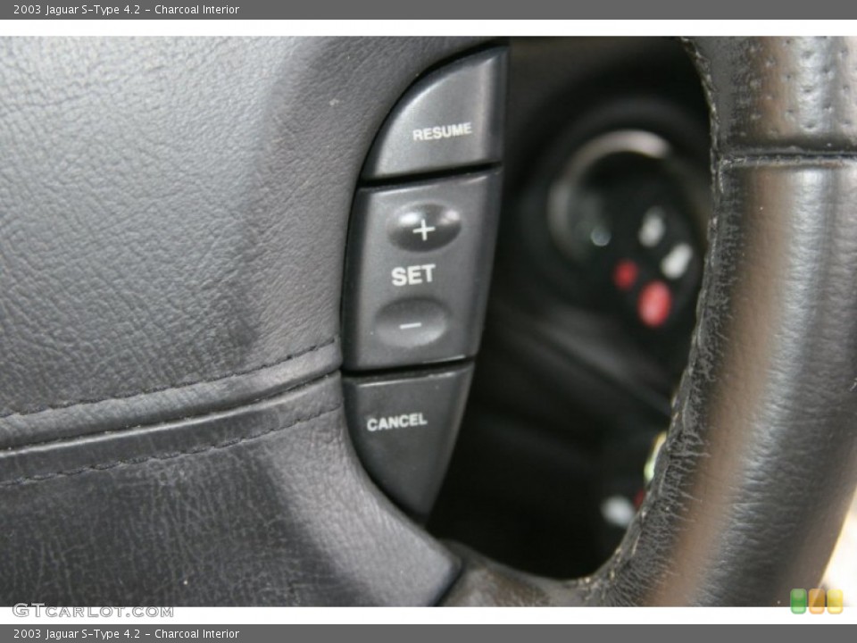 Charcoal Interior Controls for the 2003 Jaguar S-Type 4.2 #52128187