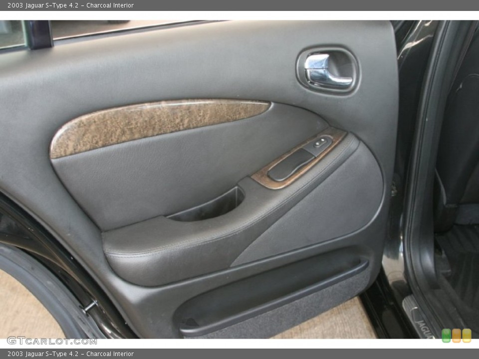 Charcoal Interior Door Panel for the 2003 Jaguar S-Type 4.2 #52128250