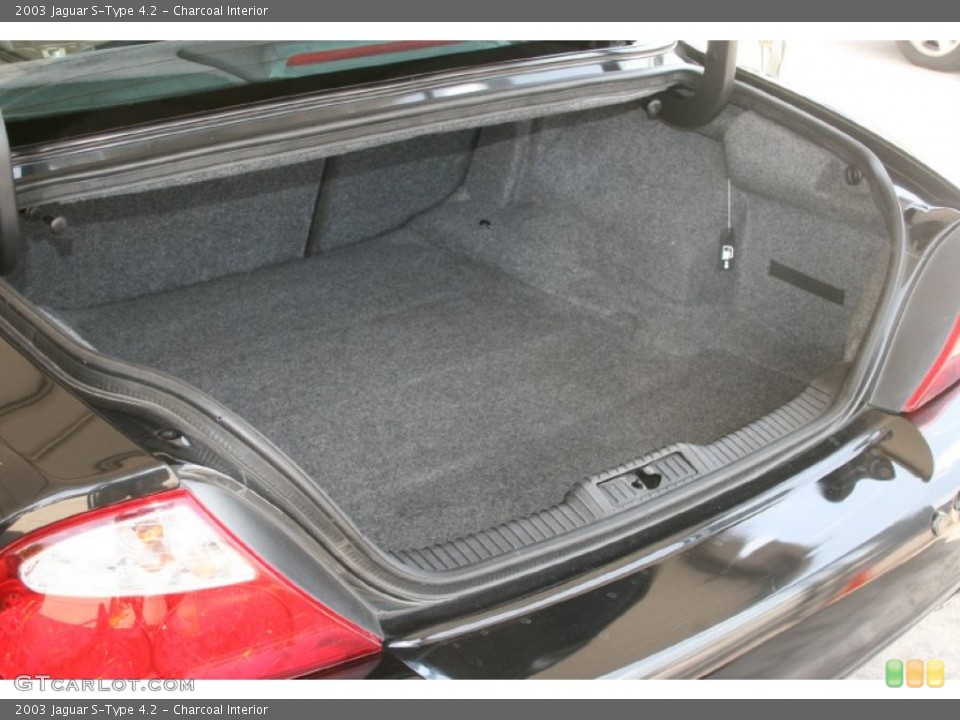 Charcoal Interior Trunk for the 2003 Jaguar S-Type 4.2 #52128316