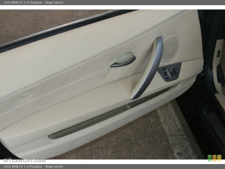Beige Interior Door Panel for the 2004 BMW Z4 3.0i Roadster #52128736