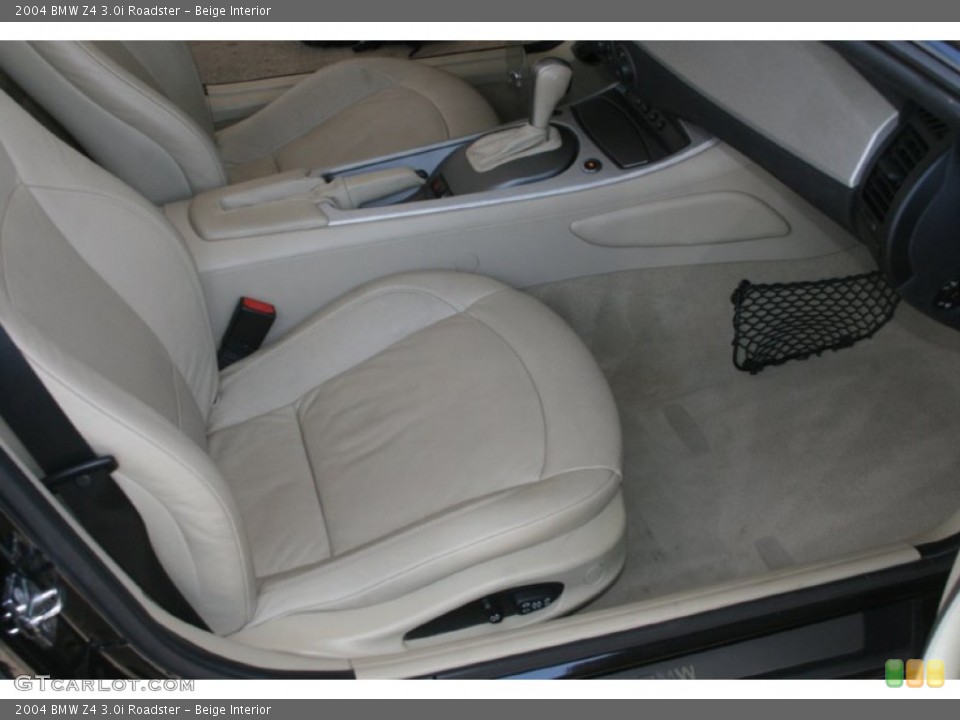 Beige Interior Photo for the 2004 BMW Z4 3.0i Roadster #52128766
