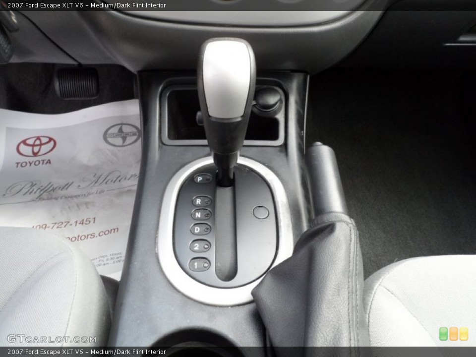 Medium/Dark Flint Interior Transmission for the 2007 Ford Escape XLT V6 #52131343