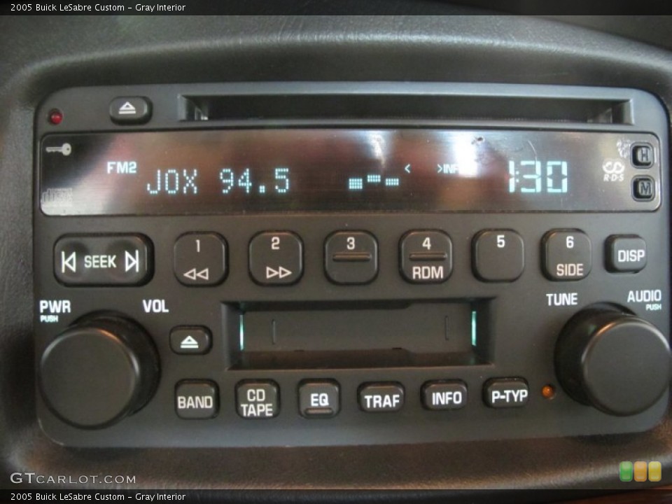 Gray Interior Controls for the 2005 Buick LeSabre Custom #52131752