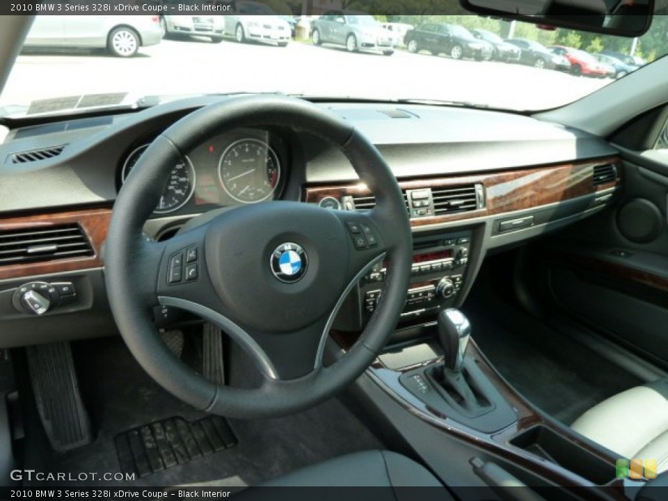 Black Interior Dashboard for the 2010 BMW 3 Series 328i xDrive Coupe #52132201