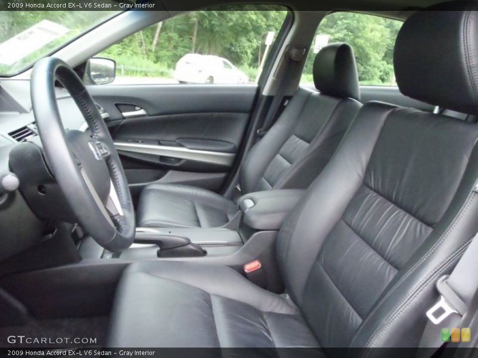 Gray Interior Photo for the 2009 Honda Accord EX-L V6 Sedan #52132243