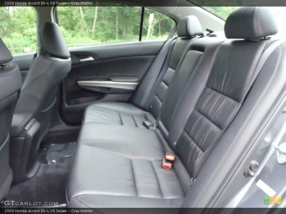 Gray Interior Photo for the 2009 Honda Accord EX-L V6 Sedan #52132342