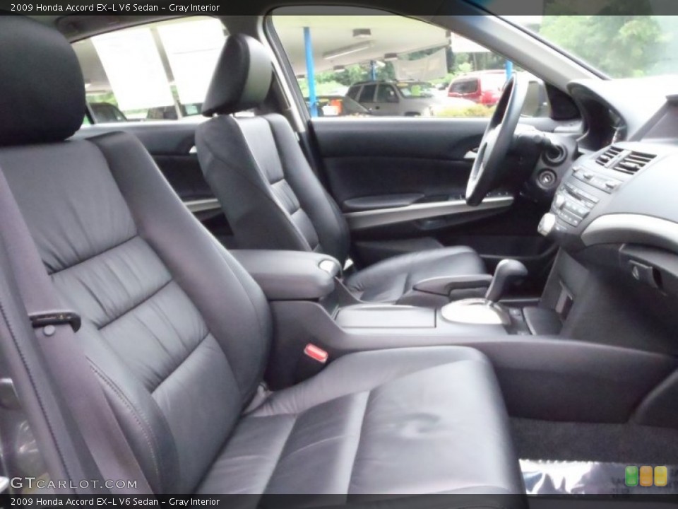 Gray Interior Photo for the 2009 Honda Accord EX-L V6 Sedan #52132357