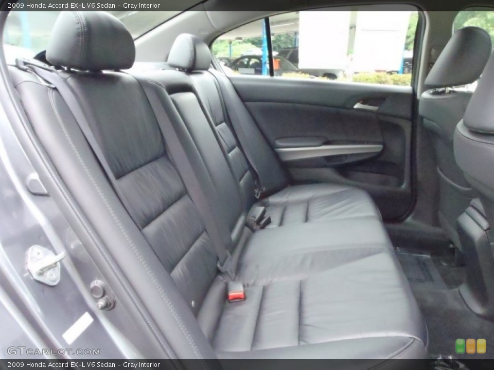 Gray Interior Photo for the 2009 Honda Accord EX-L V6 Sedan #52132372