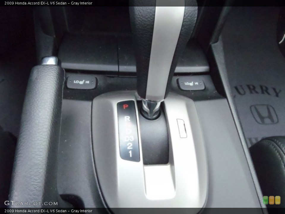 Gray Interior Transmission for the 2009 Honda Accord EX-L V6 Sedan #52132402