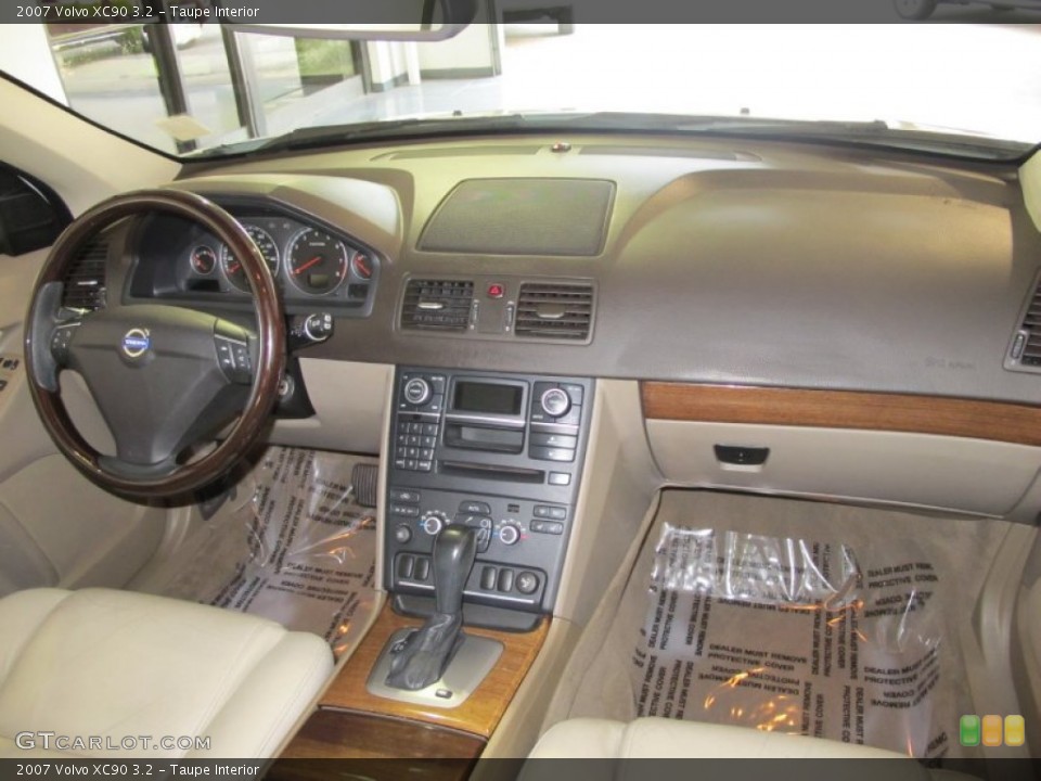 Taupe Interior Dashboard for the 2007 Volvo XC90 3.2 #52132453