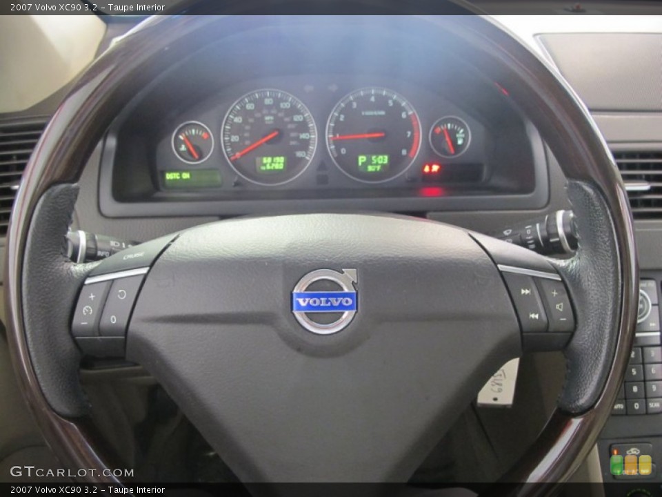 Taupe Interior Steering Wheel for the 2007 Volvo XC90 3.2 #52132531