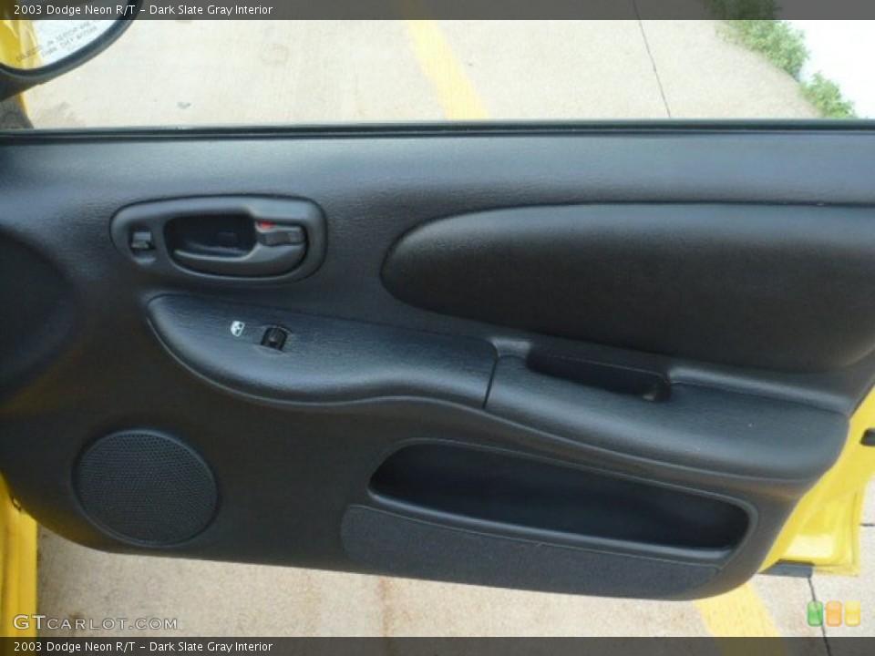 Dark Slate Gray Interior Door Panel for the 2003 Dodge Neon R/T #52133068