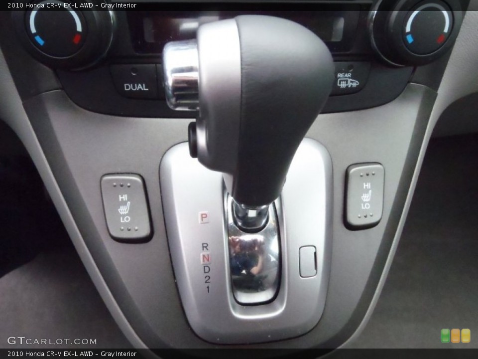 Gray Interior Transmission for the 2010 Honda CR-V EX-L AWD #52133638
