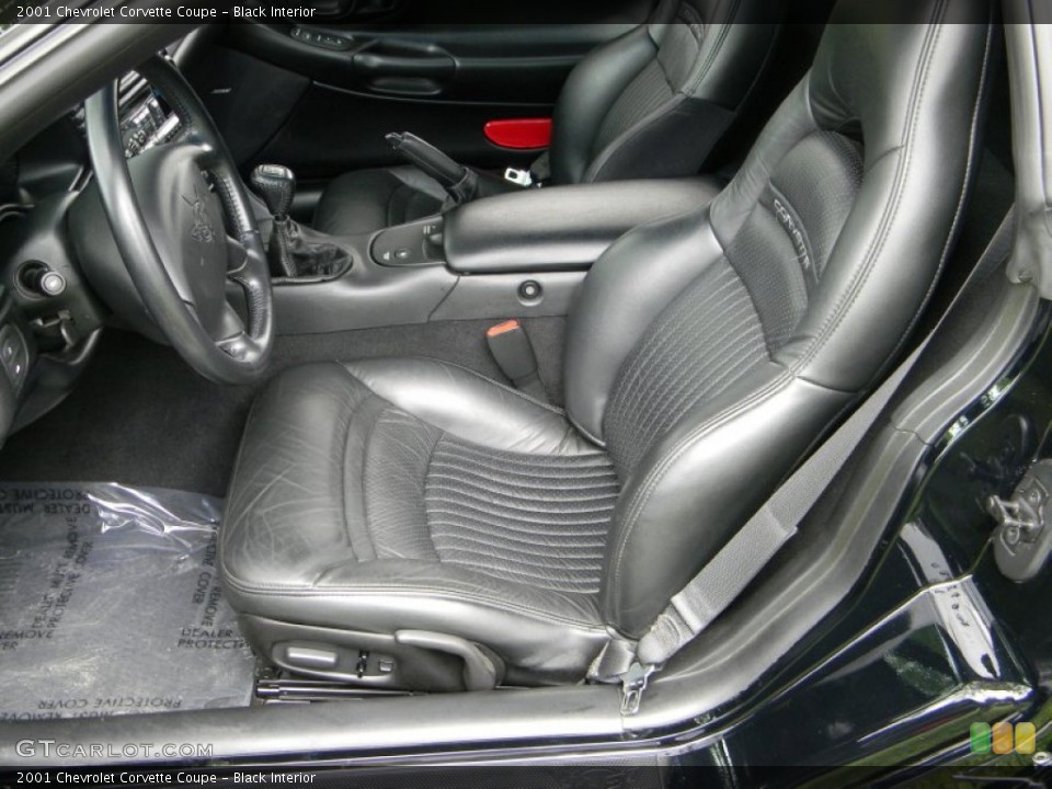 Black Interior Photo for the 2001 Chevrolet Corvette Coupe #52134130