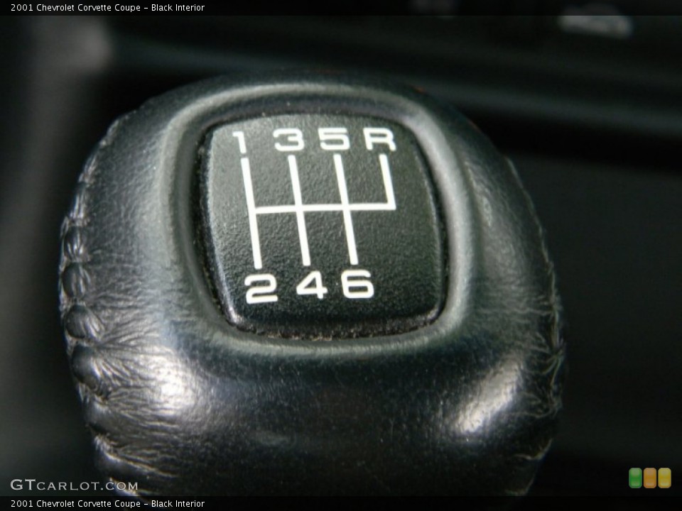Black Interior Transmission for the 2001 Chevrolet Corvette Coupe #52134223