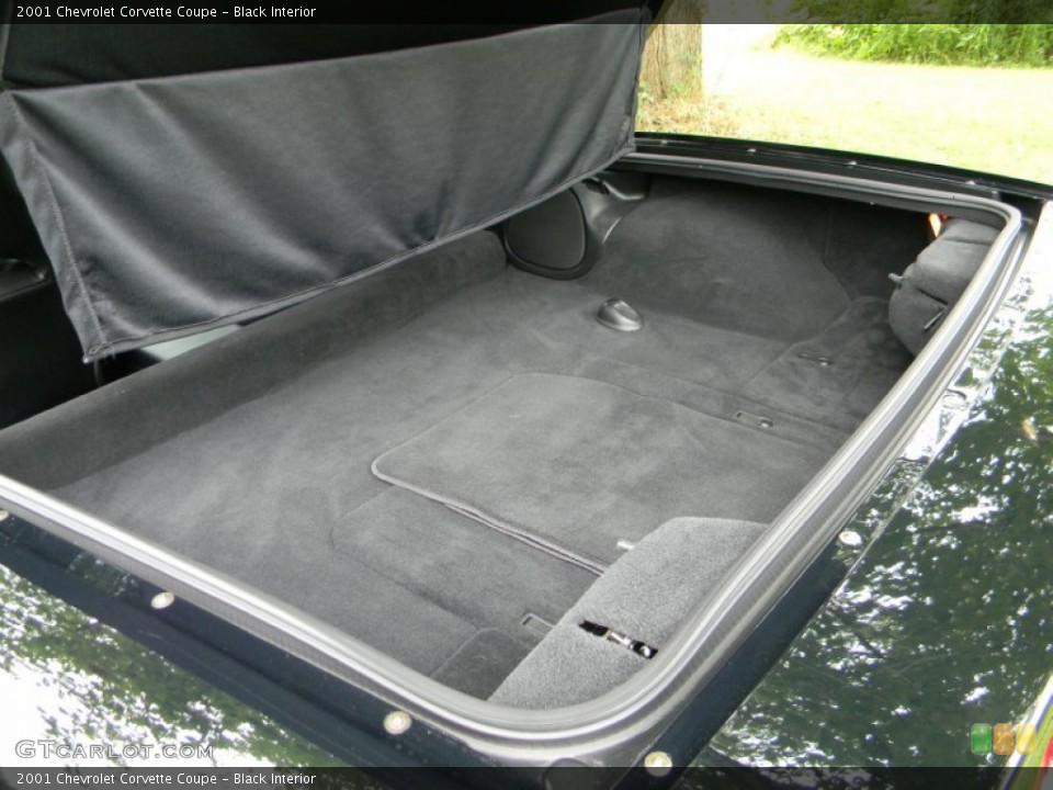 Black Interior Trunk for the 2001 Chevrolet Corvette Coupe #52134274