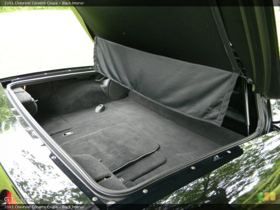 Black Interior Trunk for the 2001 Chevrolet Corvette Coupe #52134292