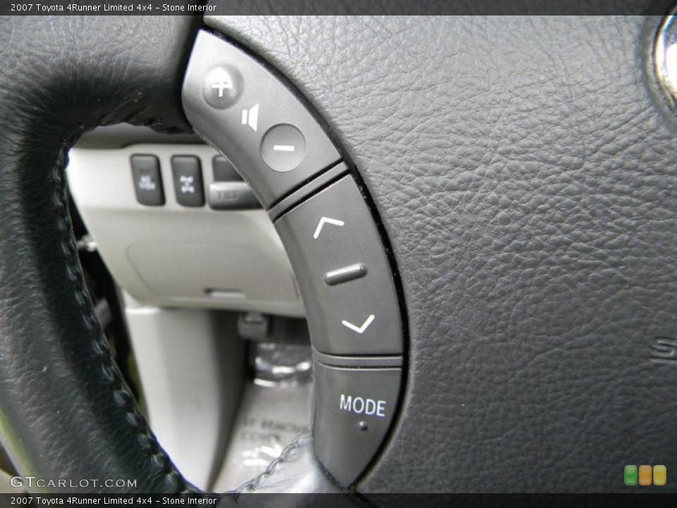Stone Interior Controls for the 2007 Toyota 4Runner Limited 4x4 #52135012
