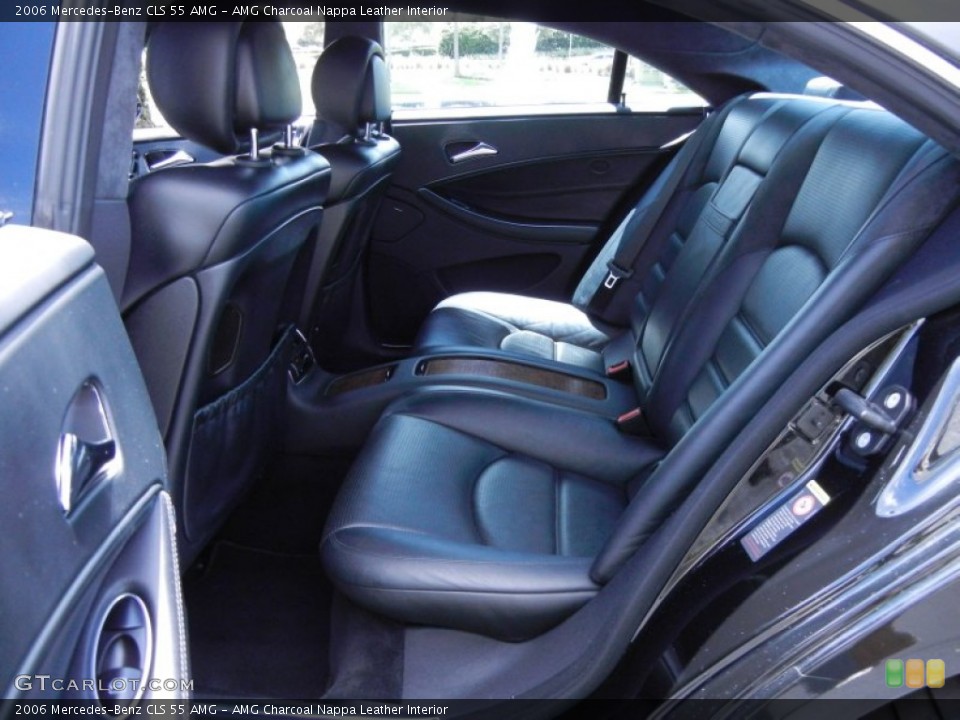 AMG Charcoal Nappa Leather Interior Photo for the 2006 Mercedes-Benz CLS 55 AMG #52136236