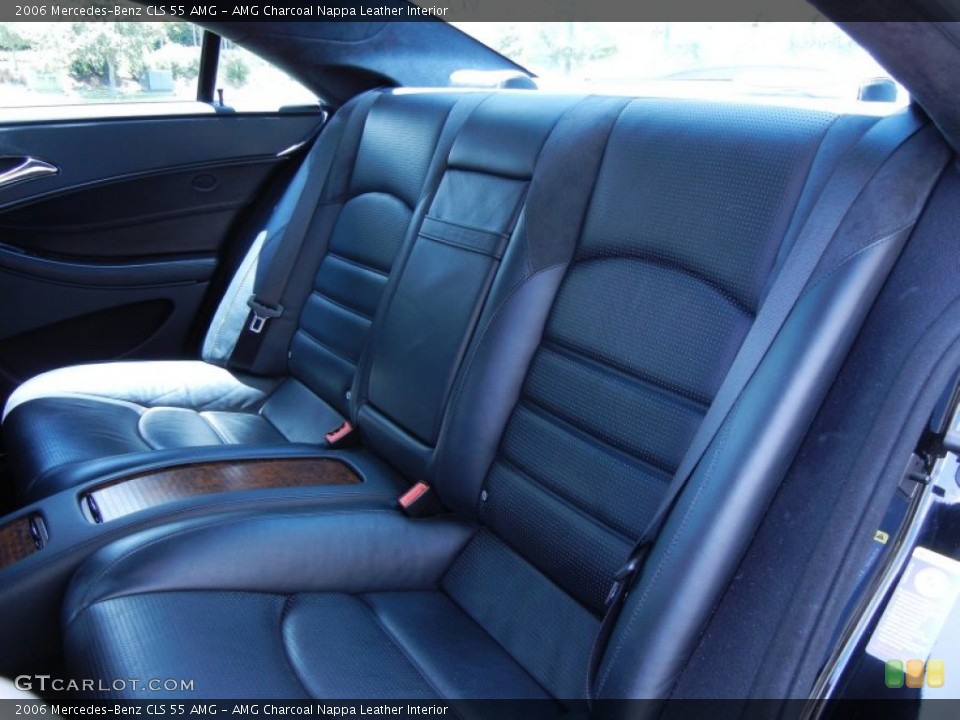 AMG Charcoal Nappa Leather Interior Photo for the 2006 Mercedes-Benz CLS 55 AMG #52136257