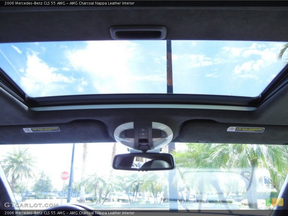 AMG Charcoal Nappa Leather Interior Sunroof for the 2006 Mercedes-Benz CLS 55 AMG #52136302