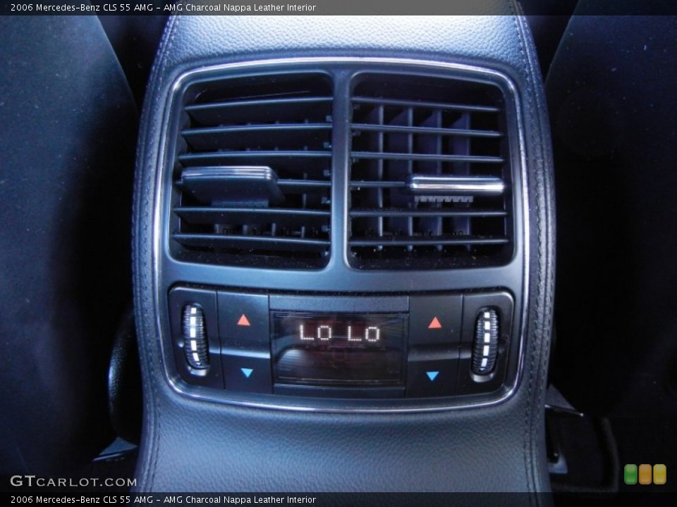 AMG Charcoal Nappa Leather Interior Controls for the 2006 Mercedes-Benz CLS 55 AMG #52136317