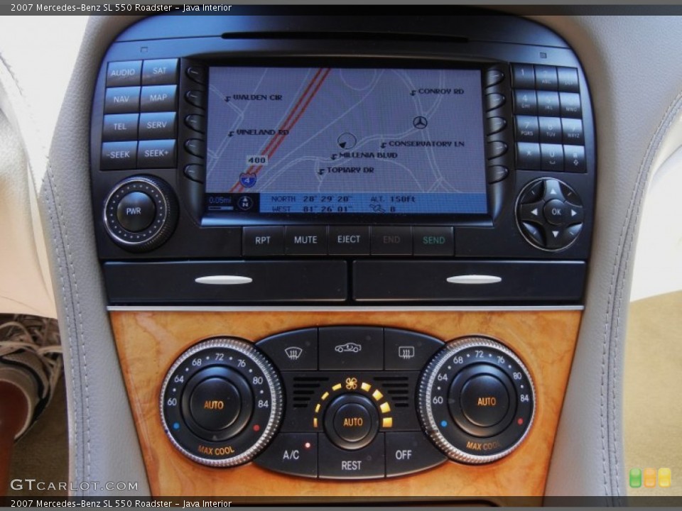 Java Interior Navigation for the 2007 Mercedes-Benz SL 550 Roadster #52136899