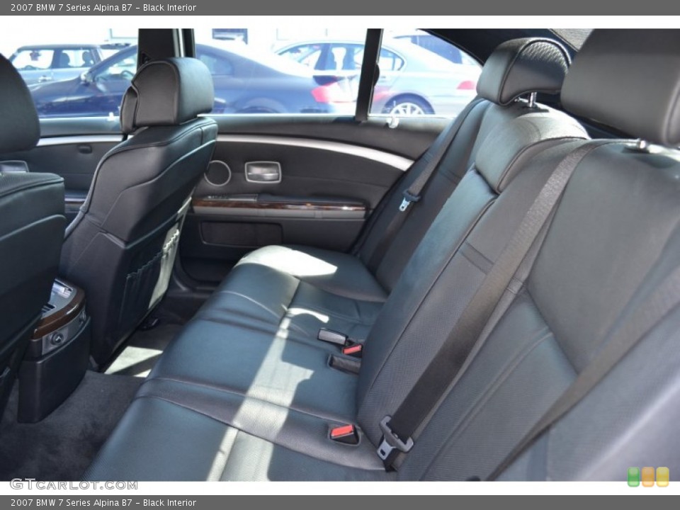 Black Interior Photo for the 2007 BMW 7 Series Alpina B7 #52137109