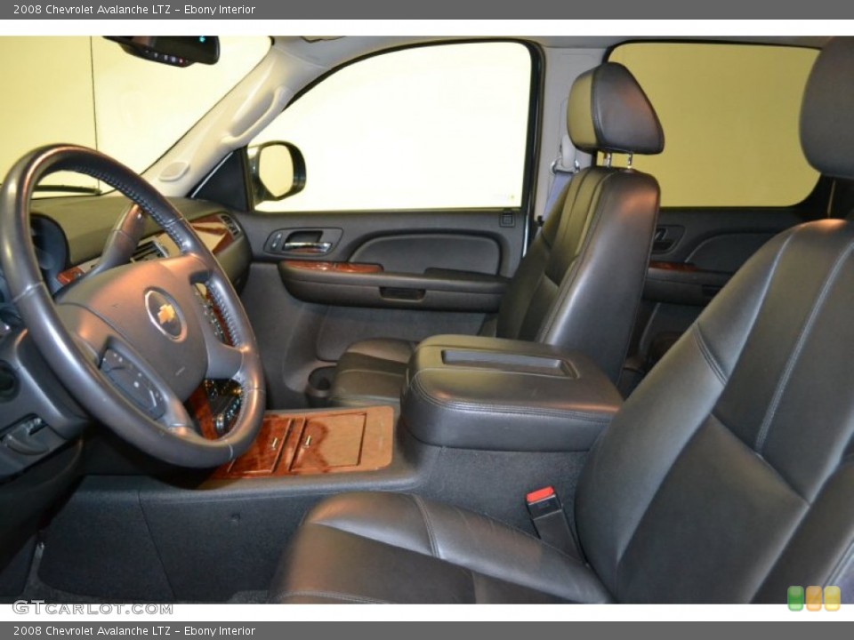 Ebony Interior Photo for the 2008 Chevrolet Avalanche LTZ #52137349