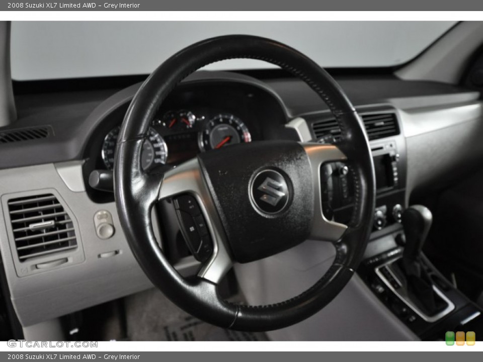 Grey Interior Steering Wheel for the 2008 Suzuki XL7 Limited AWD #52137481