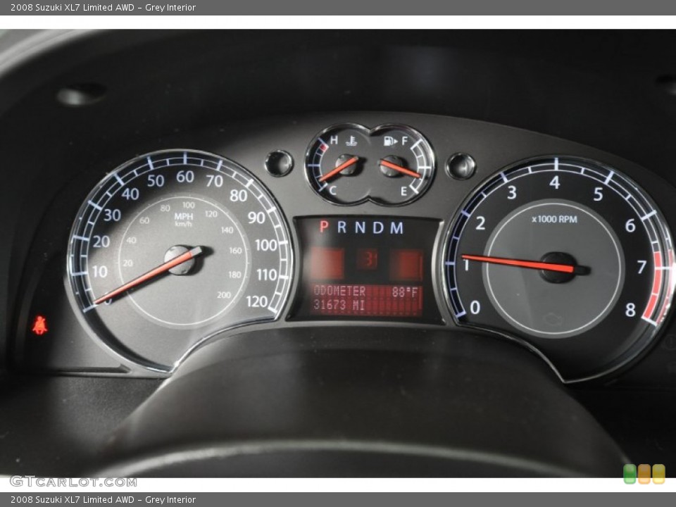Grey Interior Gauges for the 2008 Suzuki XL7 Limited AWD #52137508