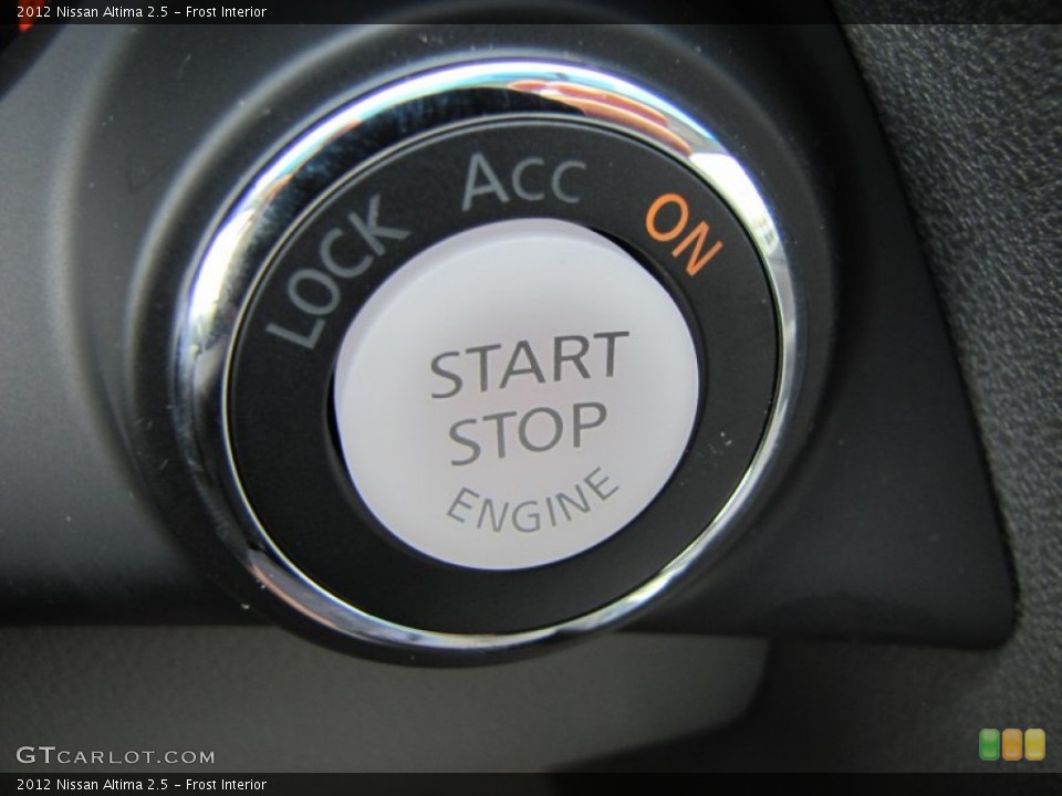 Frost Interior Controls for the 2012 Nissan Altima 2.5 #52138748