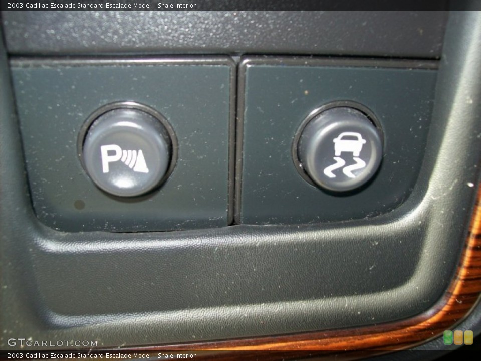 Shale Interior Controls for the 2003 Cadillac Escalade  #52139524