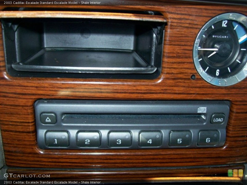 Shale Interior Controls for the 2003 Cadillac Escalade  #52139539