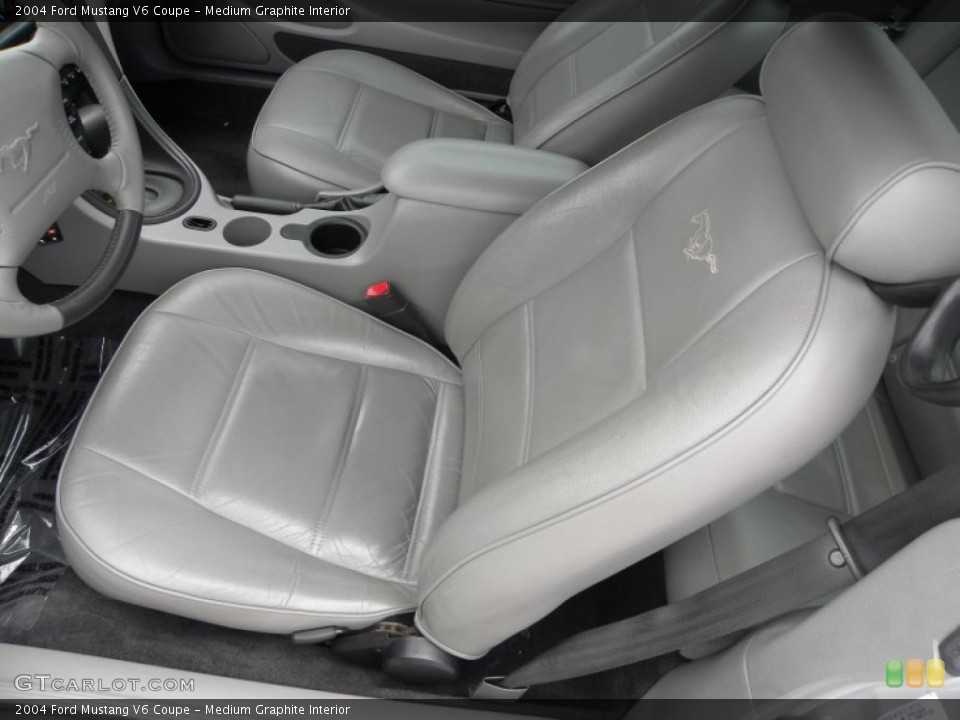 Medium Graphite Interior Photo for the 2004 Ford Mustang V6 Coupe #52139800