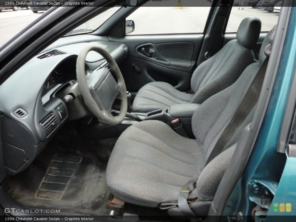 Graphite Interior Photo for the 1999 Chevrolet Cavalier Sedan #52140997