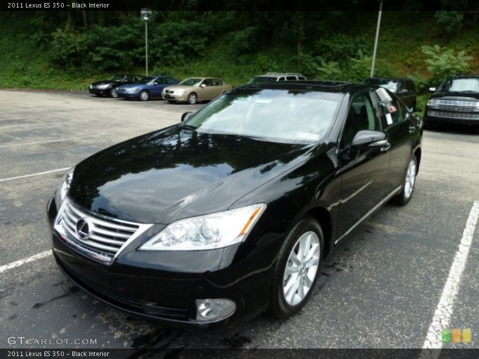 Black Interior Photo for the 2011 Lexus ES 350 #52141225