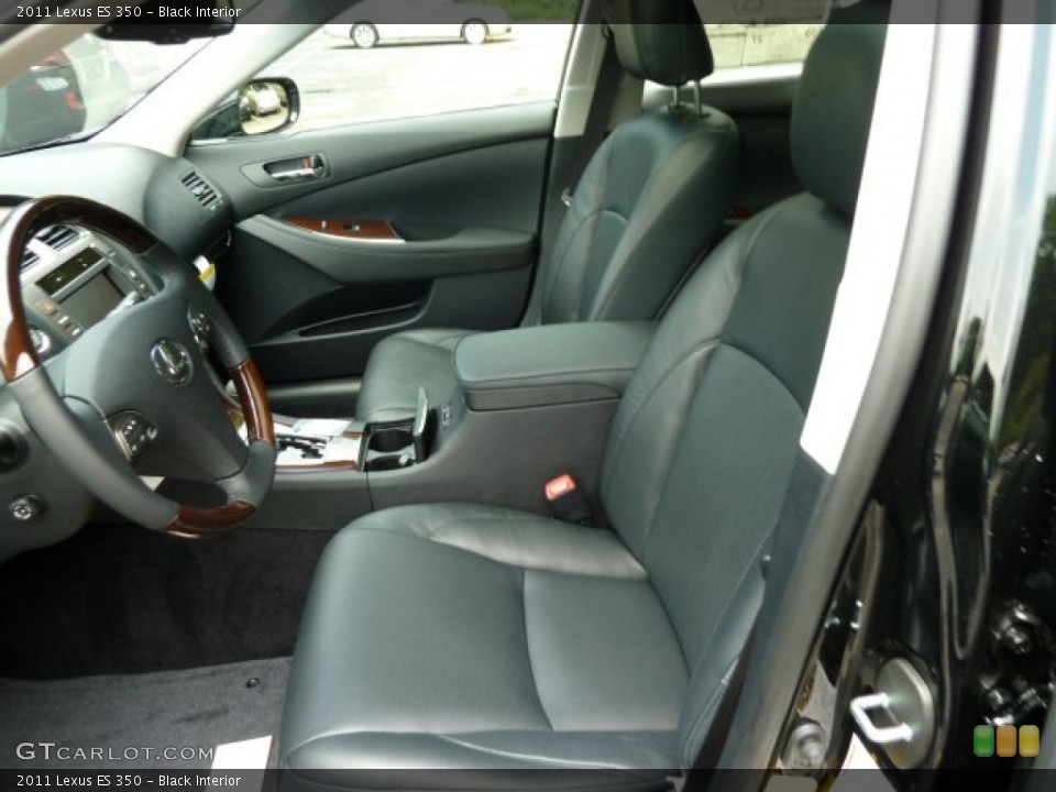 Black Interior Photo for the 2011 Lexus ES 350 #52141249
