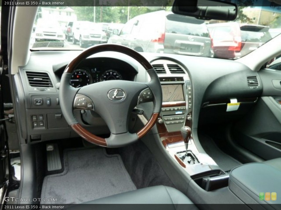 Black Interior Photo for the 2011 Lexus ES 350 #52141270