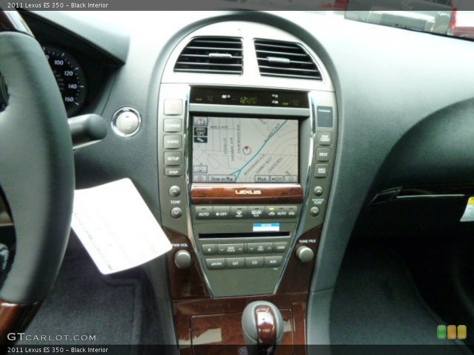Black Interior Controls for the 2011 Lexus ES 350 #52141348