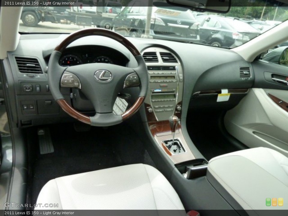 Light Gray Interior Dashboard for the 2011 Lexus ES 350 #52141600