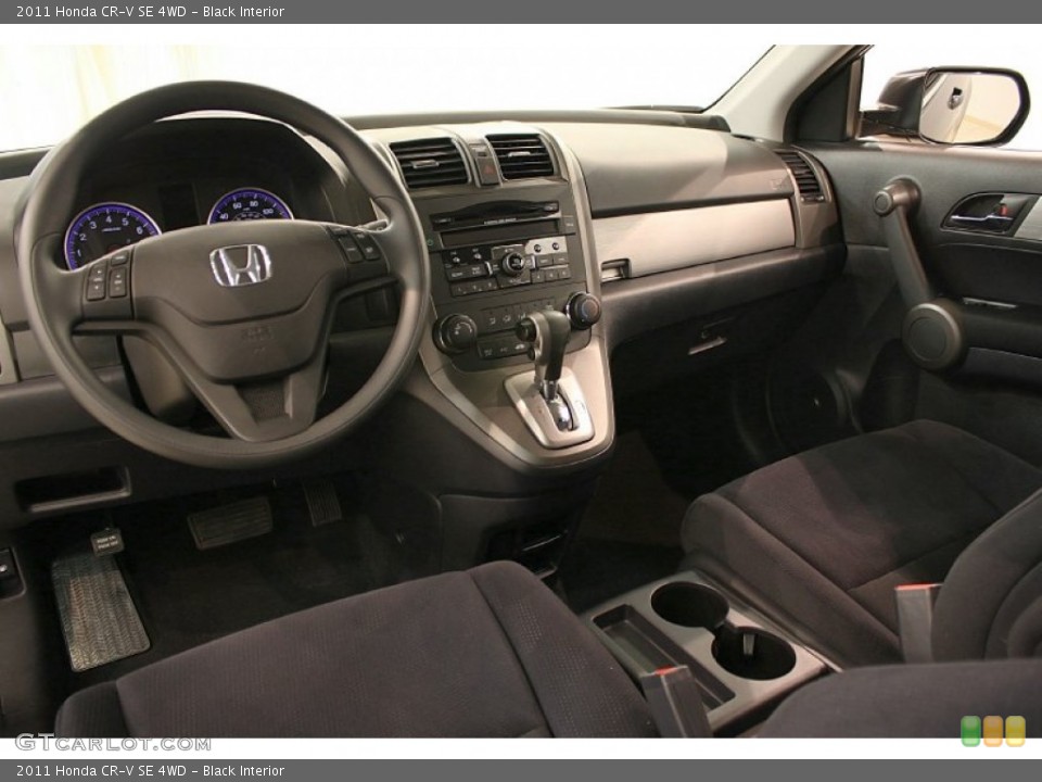 Black Interior Dashboard for the 2011 Honda CR-V SE 4WD #52141603