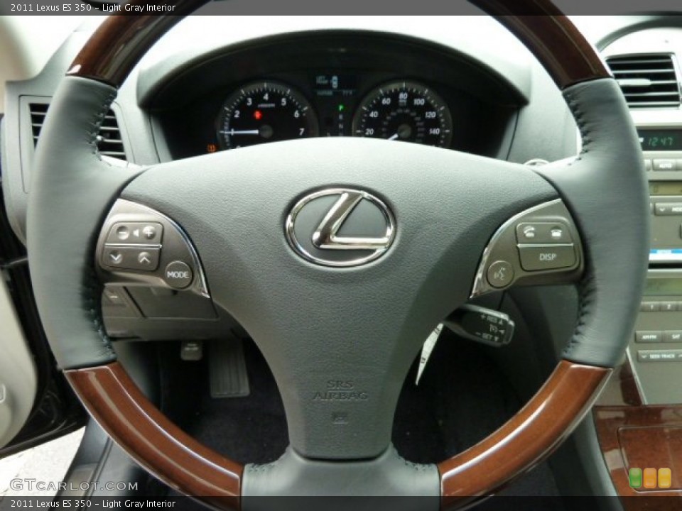 Light Gray Interior Steering Wheel for the 2011 Lexus ES 350 #52141672